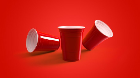 Disposable Mini Shot-Sized Red Cups 20 Pack (2Oz)