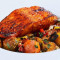 Salmon With Pan-Roasted Summer Vegetables