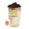 Dòng Oreo Cuì Cuì Dàn Gāo Shēn Bèi Nǎi Chá Cold Roasted Milk Tea With Oreo Custard