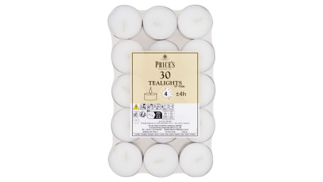 Price's 30 Tealights 10G