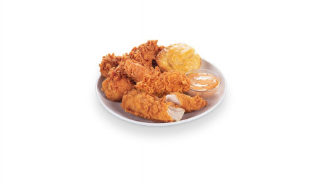 6 Pcs. Cajun Tenders With Biscuit