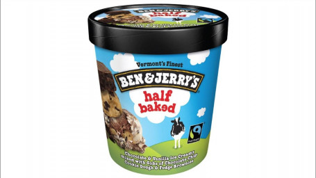 Ben Jerry's Half Baked Ice Cream 16Oz