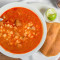 #14 Posole Diced Pork Hominy W/ Red Chile