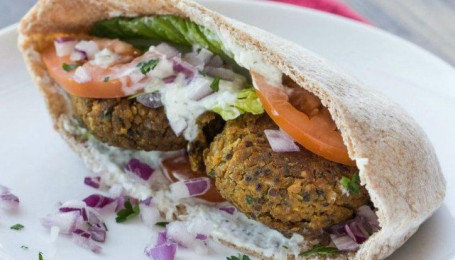 Quinoa Falafel Sandwich