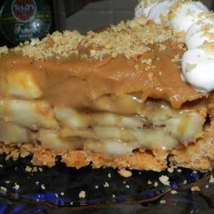 Bananas Foster Pie