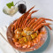 (E) 1 lb. Snow Crab 1 lb. Shrimp (Head-Off)