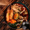 Mushroom Seafood Combo mó gū hǎi huáng tào cān