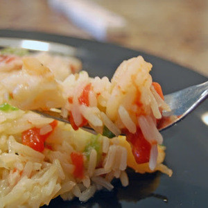 Shrimp With Rice