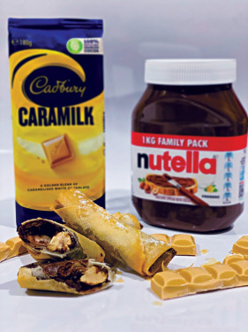 *New* Caramilk Nutella Spring Roll