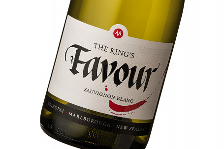 The King's Favour Sauvignon Blanc, Marlborough, New Zealand (White Wine)