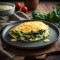 Spinach Feta Cheese Omelette