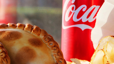 2 Empanadas Can Of Soda Lunch Special