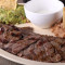 Bistec de Res con Tajadas Beef Steak with Fried Sweet Plantain