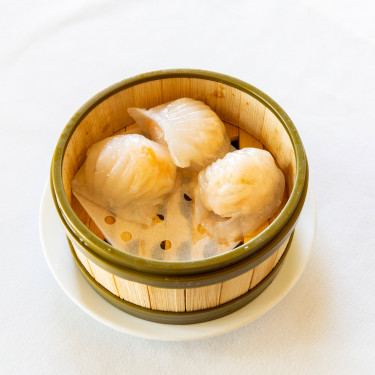Steamed Bamboo Shoot With Prawn Dumplings