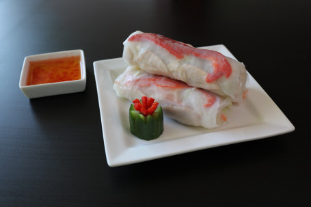 Rice Paper Rolls(Prawn Or Chicken) 3Pc