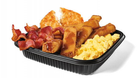 Jumbo Breakfast Platter W/ Bacon And French Toast Sticks