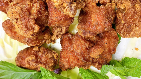 Fried Chicken Munchies With Asian Sesame