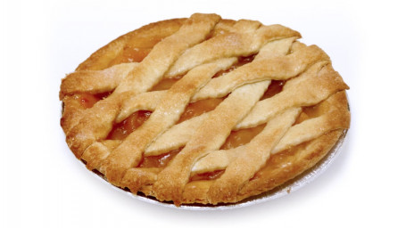 Peach Lattice Pie, 8 In
