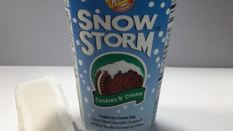 Snow Storm Cookies N' Cream Ice Cream Wonder Company