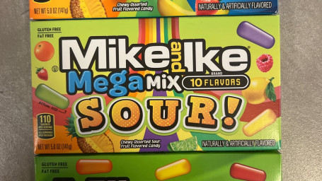 Mike Ike Chewy Assorted Fruit Flavored Candy Box 5 Oz