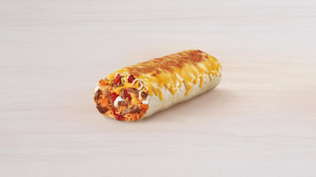 Burrito Di Formaggio Alla Griglia Con Doppia Bistecca