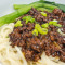 Noodle With Soy Bean Pork Paste