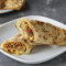 xiǎo yú là qǐ shì dàn juǎn bǐng A tào cān Pan-fried Cheese Omelette with Chili Stir-fried Indian Anchovy Sause Pancake Roll Combo
