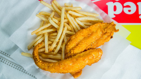 2 Pcs Whiting Fish With Fries And Soda