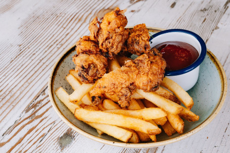 Crispy Chicken Strips (3Pcs) And Fries