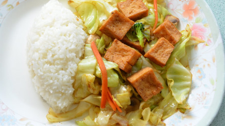 11. Tofu, Stir-Fried Veggies