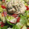 Tuna Salad Over Garden Salad