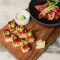 Filet Mignon Seared Salmon Sushi