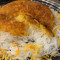 Tahdeeg Rice With Filet Meat Kabaab (Chelo Tahdeeg-E Barg