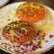 Tahdeeg Rice With Both Filet Ground Meat Kababs (Chelo Tahdeeg-E Soltani