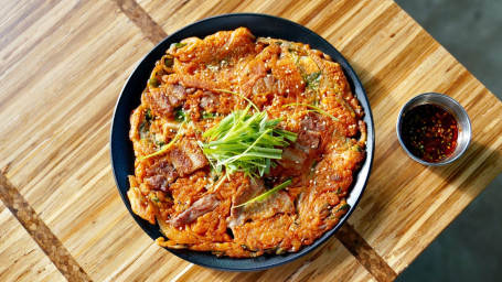 Jeon Pancake -Kimchi Pork Belly