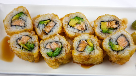 Golden Tempura Salmon (8Pc)