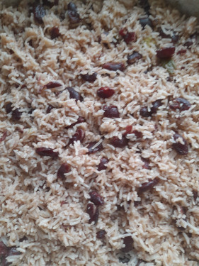 1 Portion Of Rice And Peas