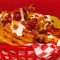 Cheesy Chicken Loaded Nachos: Waffle Fries