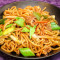 E6. cōng yóu bàn miàn （sù） Noodles in Green Onion, Oil& Soy Sauce (Vegan)