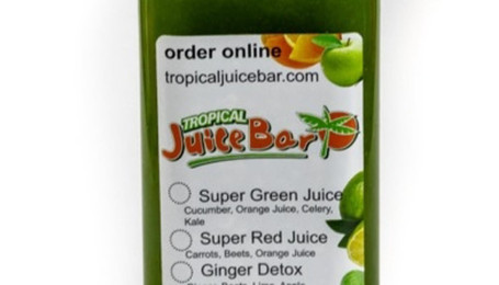 Bottled Super Green Juice