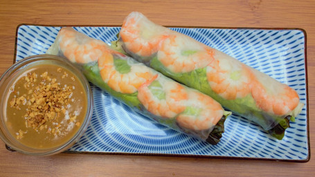 2. Shrimp Summer Roll (2) Xiān Xiā Juǎn