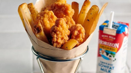 Kid’s Dippers Crispy Chicken Bites Fries