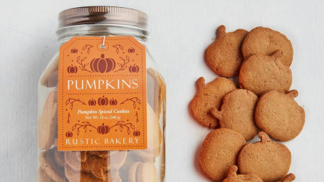 Jar Of Pumpkin Spice Cookies