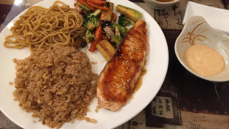 L06. Hibachi Salmon Or Red Snapper