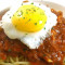 Spaghetti Bolognese W/Pan Fried Egg Jiān Dàn Ròu Jiàng Huì Yì Fěn