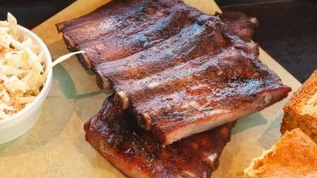 1/2 Rack Pork Ribs...smoked ＆ Voted Best In The Valley