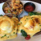 Florentine Benedict With Sauteed Spinach Oven Roasted Tomato