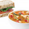 1/2 Sandwich And Bowl Of Soup