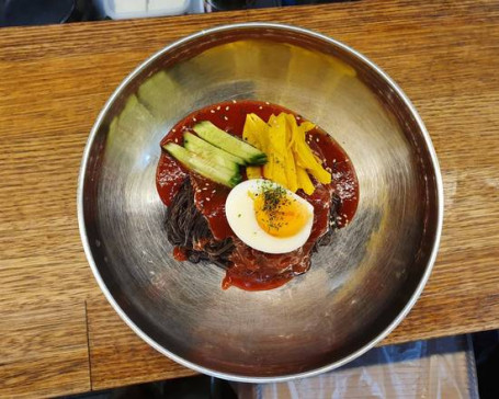 Bibim Naeng Myeon (Spicy Cold Noodle)