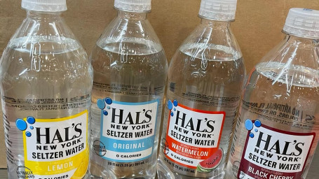 Hal's Seltzer Water (20 Fl Oz)